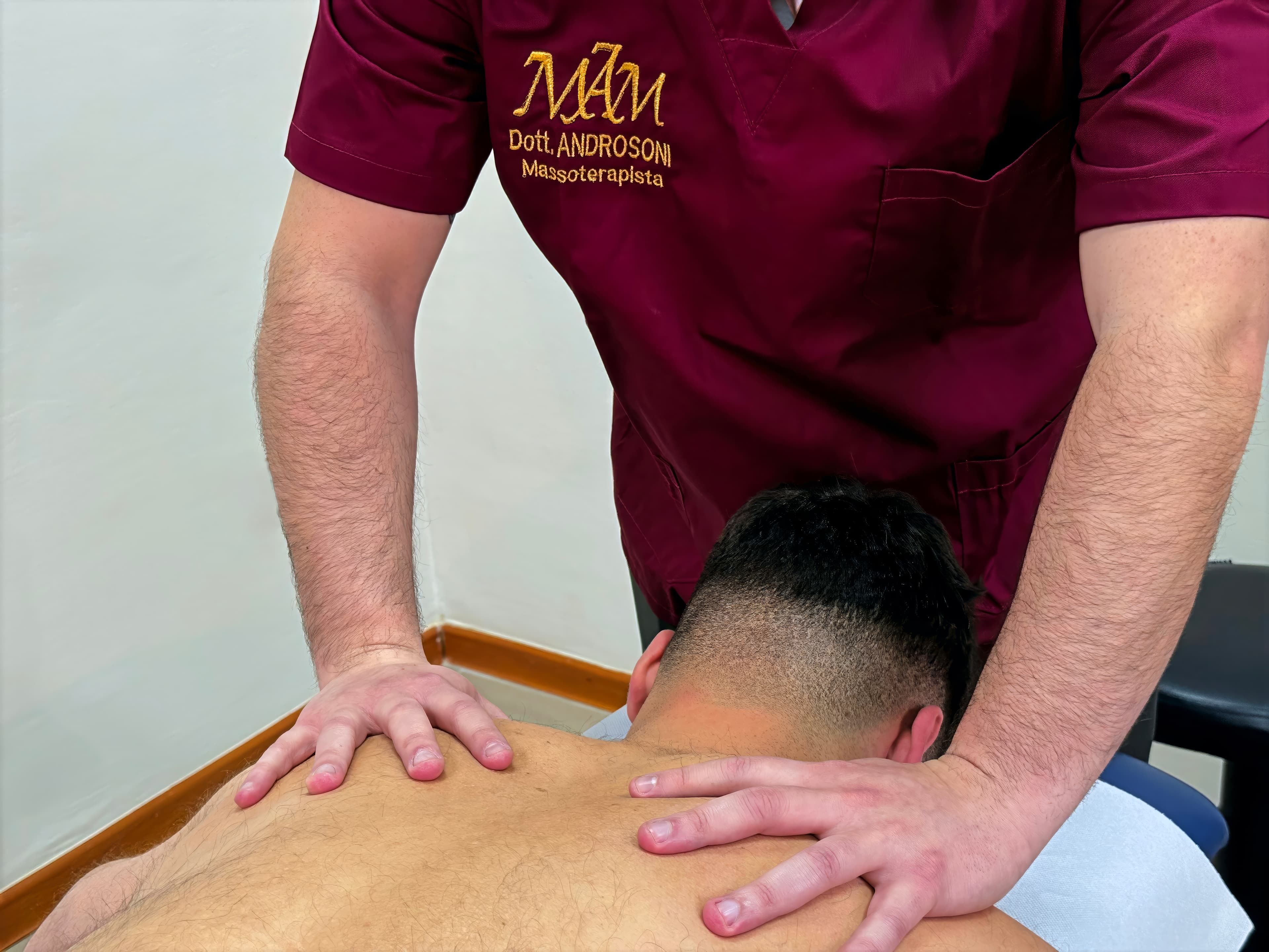 Trattamento massoterapico per problematiche muscolo-scheletriche