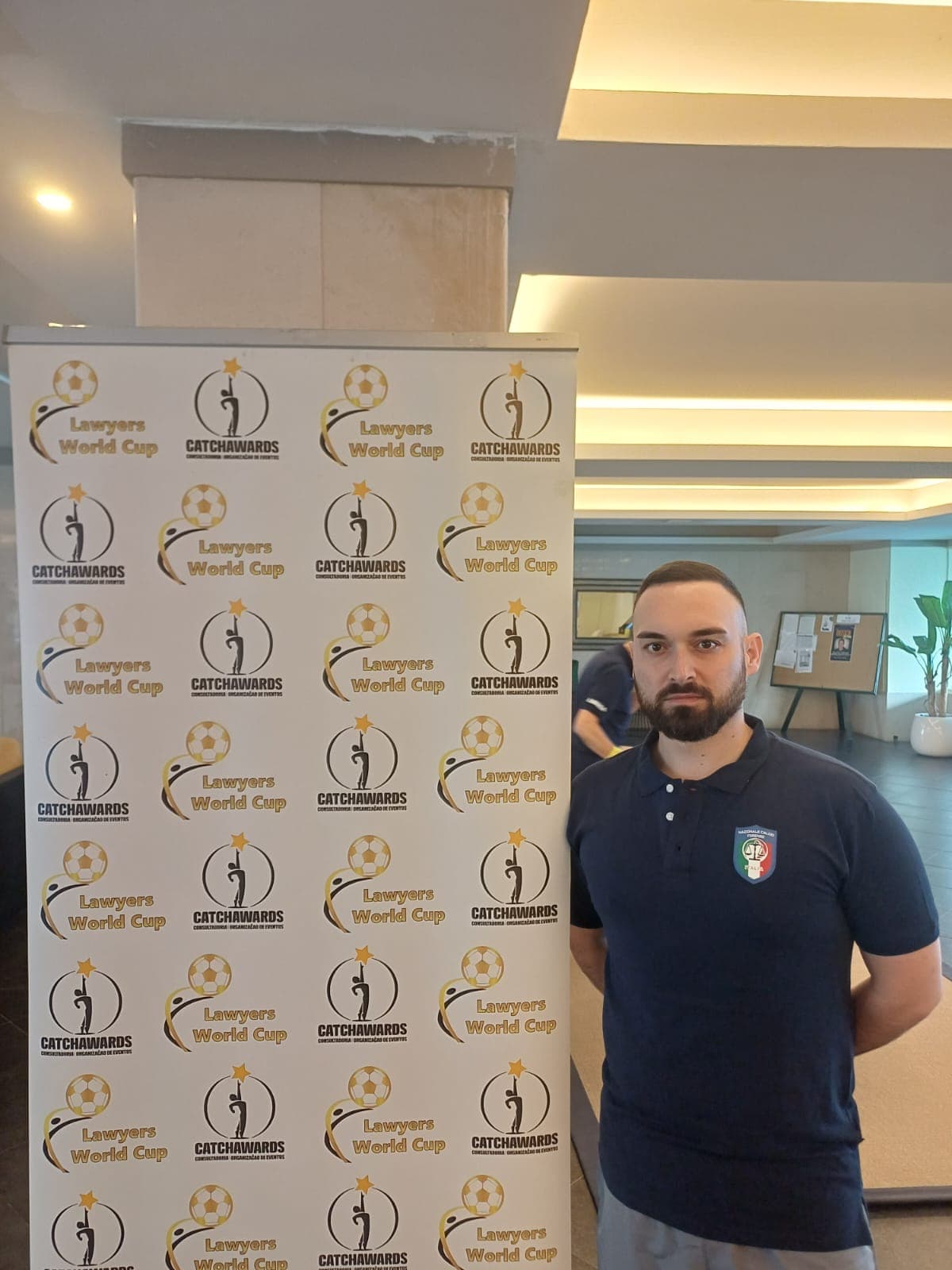 Dott. Androsoni con la Nazionale Italiana Calcio Forense